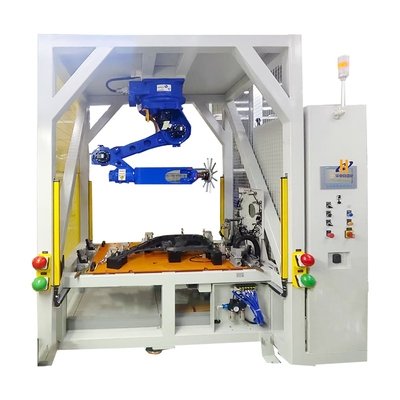 kaufen Clip-Zuführung präzise Einzel 6-Achsen-Roboter-Clip-Einsatzsystem für Automobil-Tür-Panel-Montage online manufacture