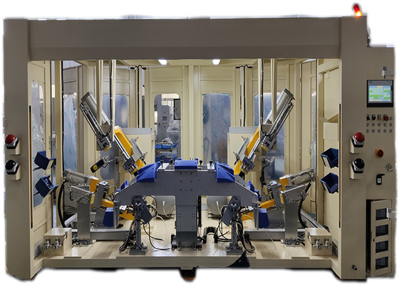 kaufen Automatische Durchschlags-Maschine 3T Front Bumper Welding Machine des Loch-50HZ online manufacture