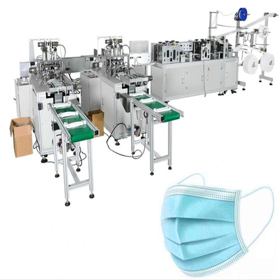 flache Maske 180pcs, die Gesichtsmaske-Schweißgerät der Maschinen-50HZ Earloop herstellt