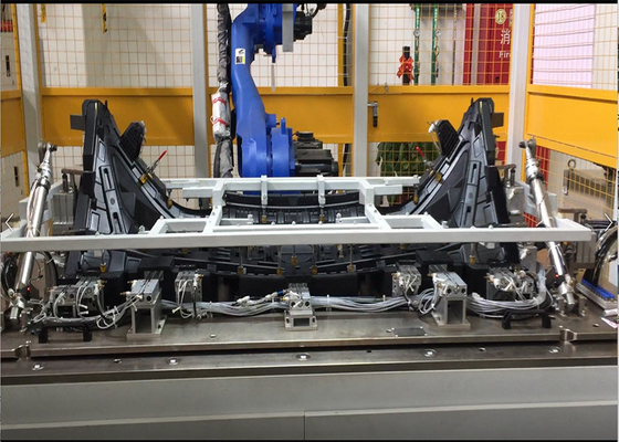 6mm/S schweißendes automatisches Roboteraluminium der System-PLC für Auto-Grill