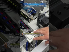 Vor-Ort-Punching und Schweißen von Radar-Abdeckung auf PP-Rückstoßstange